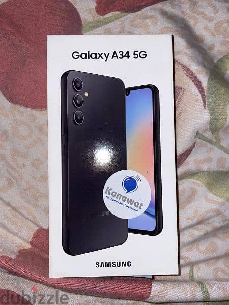 Samsung Galaxy A34 awesome graphite سامسونج جلاكسي 0