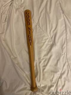 Wood Base-Ball Bat “Goodnight” بيسبل بت