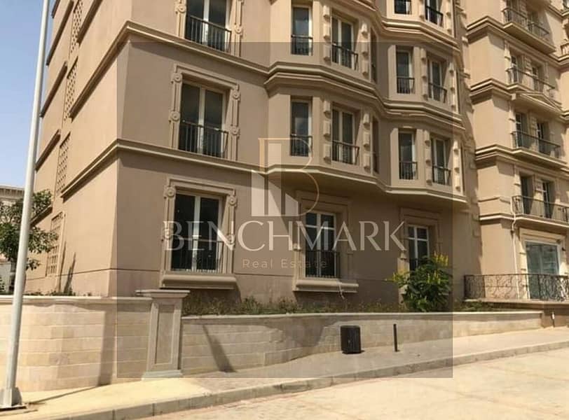 Apartment for sale 123 meters with a garden in Hyde Park Compound, New Cairo, Fifth Settlement, on 90th Street, next to Mivida, in installments 13