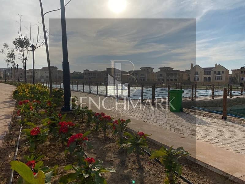 Apartment for sale 123 meters with a garden in Hyde Park Compound, New Cairo, Fifth Settlement, on 90th Street, next to Mivida, in installments 19