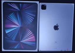 ipad Pro 2021 M1  256 GB + يدعم شريحة