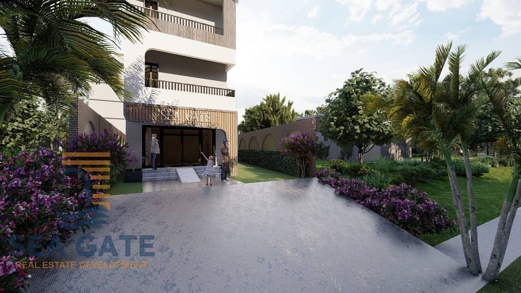 unit 110 meter for sale  in Grand Beausite Compound , one of the projects of Sea gate Real Estate Development Company in Marsa Matrouh 6