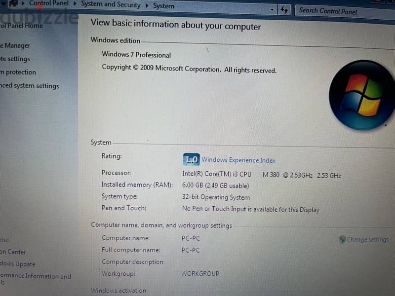 Acer laptop 4