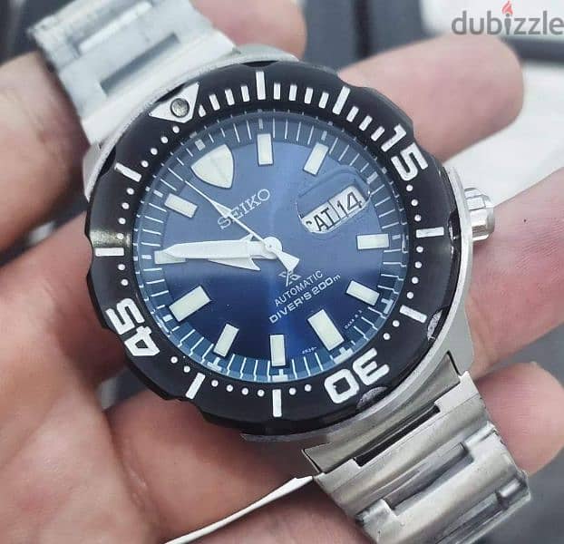 بسم الله
سايكو بروسبيكس مونستر Seiko Prospex Monster Diver 200اتوماتيك 1