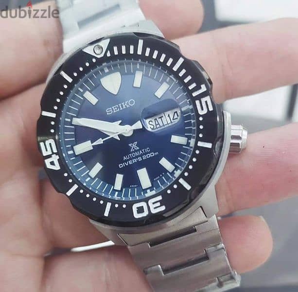 بسم الله
سايكو بروسبيكس مونستر Seiko Prospex Monster Diver 200اتوماتيك 5