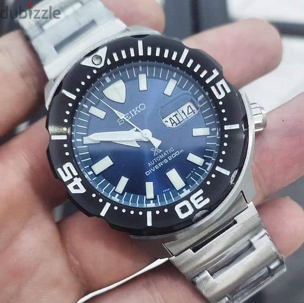 بسم الله
سايكو بروسبيكس مونستر Seiko Prospex Monster Diver 200اتوماتيك 8