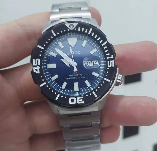 بسم الله
سايكو بروسبيكس مونستر Seiko Prospex Monster Diver 200اتوماتيك 11