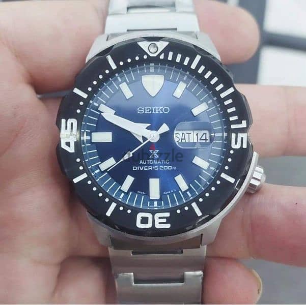 بسم الله
سايكو بروسبيكس مونستر Seiko Prospex Monster Diver 200اتوماتيك 13