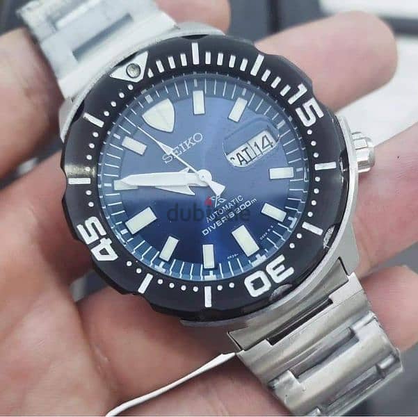 بسم الله
سايكو بروسبيكس مونستر Seiko Prospex Monster Diver 200اتوماتيك 14