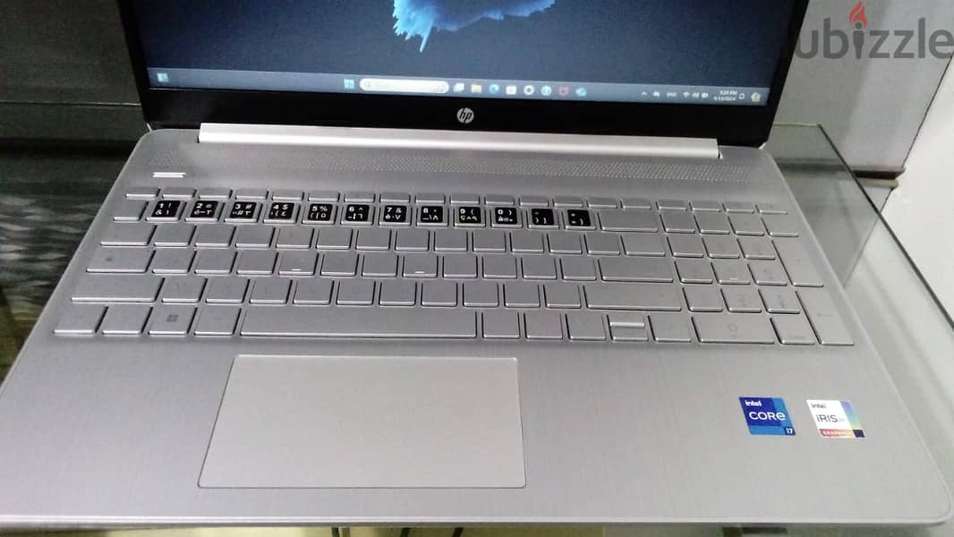 HP Laptop 15s i7  11th gen  استيراد خارج 4