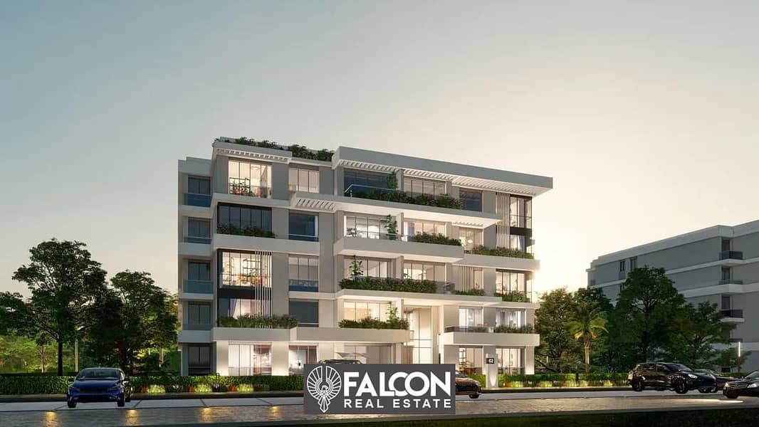 Without down payment, an apartment for sale in the heart of the Fifth Settlement, in installments, in a prime location in front of Al-Ahly Club 3