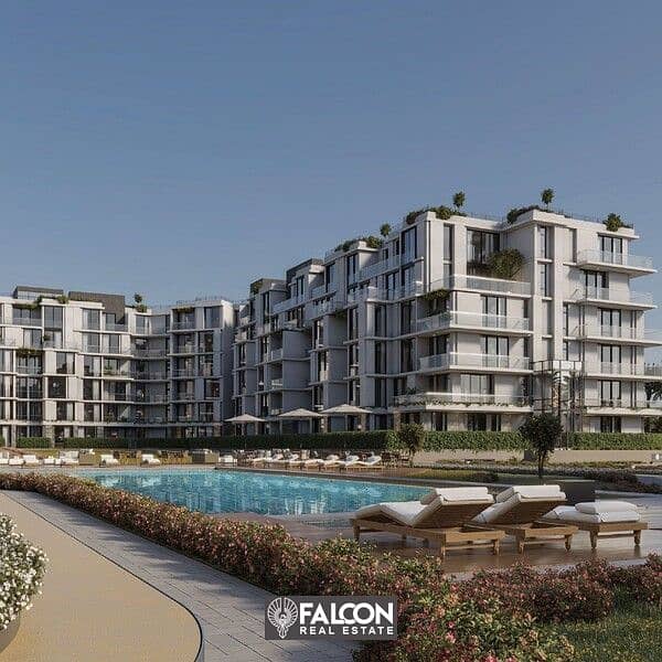 Without down payment, an apartment for sale in the heart of the Fifth Settlement, in installments, in a prime location in front of Al-Ahly Club 4