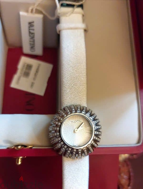 Valentino timeless etoile ss/ diamonds collection wrist watch 5