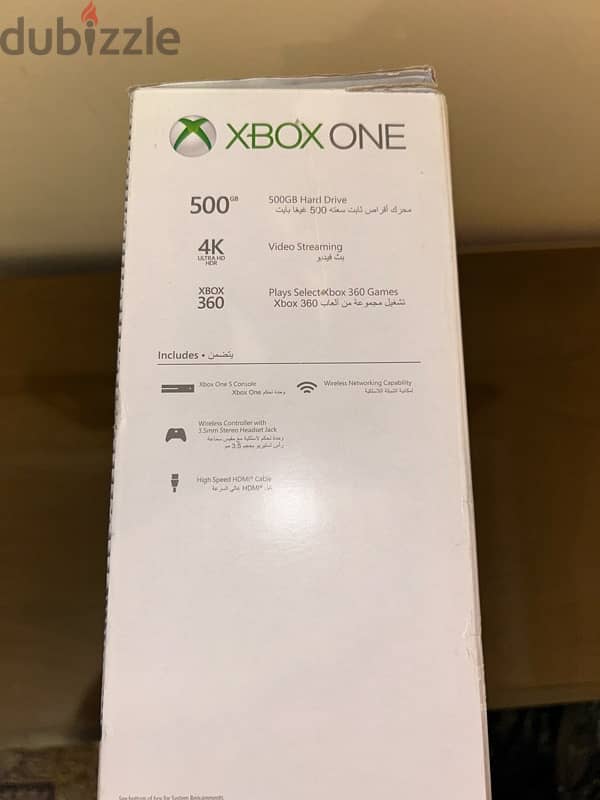 Xbox 1 500GB 4K used like new 3