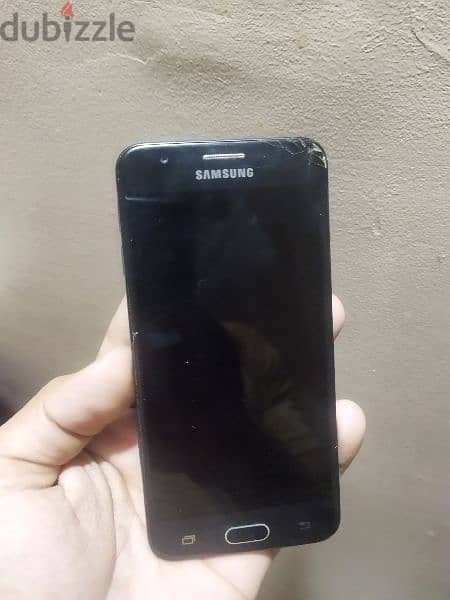 Samsung J5 prime كسر في الباغة فقط 1