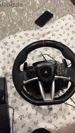 Steering wheel playstation Used 2 times