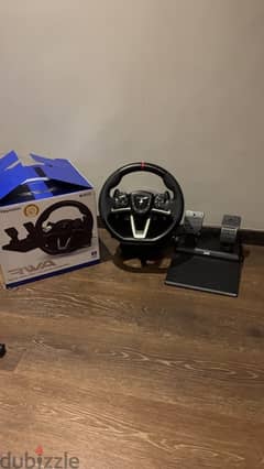 Steering wheel playstation Used 2 times