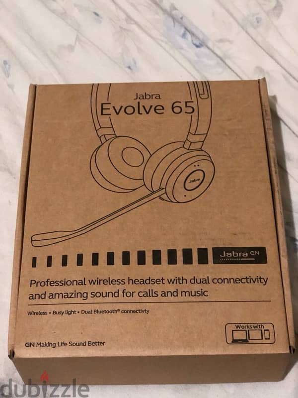 jabra Evolve 65 headset 2