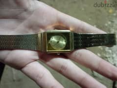 Orient Quartz Watch Gold