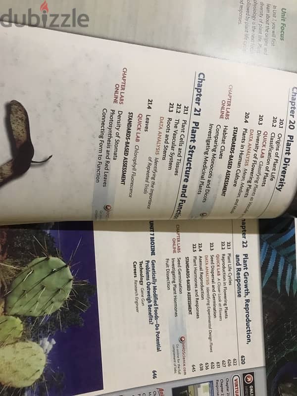 Biology book 7