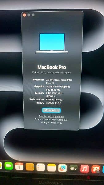 MacBook Pro 2017 i5 7