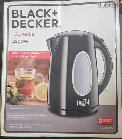 Black & Decker 1.7L Kettle New