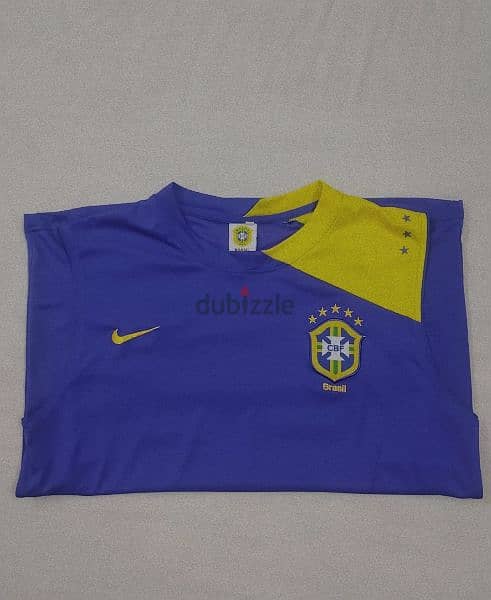 Brazil Blue T-shirt Authentic For Sale 3