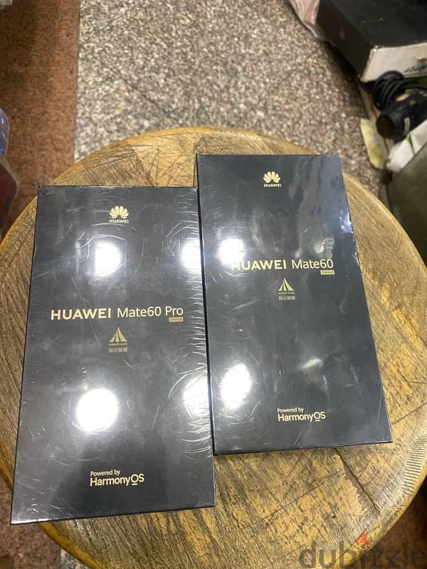 Huawei Mate 60 Pro / Mate 60 512/12G White Black جديد متبرشم 0