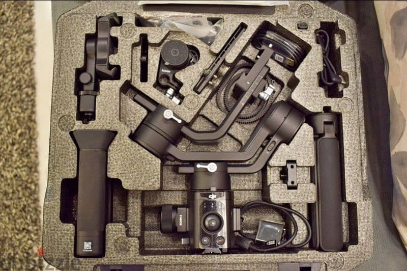 مانع اهتزاز احترافي كومبو -  DJI Ronin Sc compo Gimbal Stabilizer 0