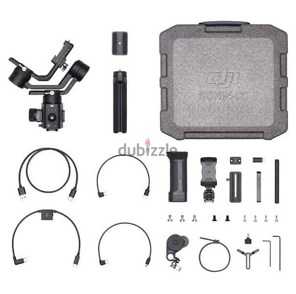 مانع اهتزاز احترافي كومبو -  DJI Ronin Sc compo Gimbal Stabilizer 1