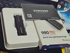  Samsung 980 Pro with Heatsink - 1TB Nvme