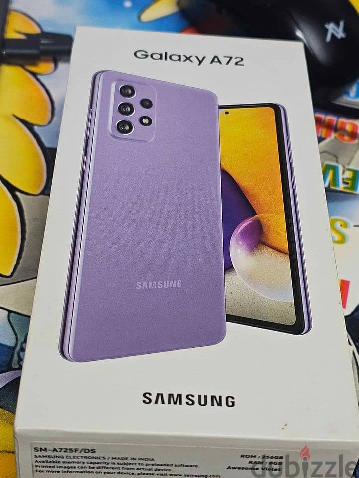  Samsung A72 256GB SM-A725F/DS - Awesome Violet 5