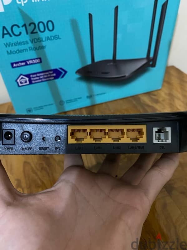 راوتر Tp-link ac1200 vr300 1