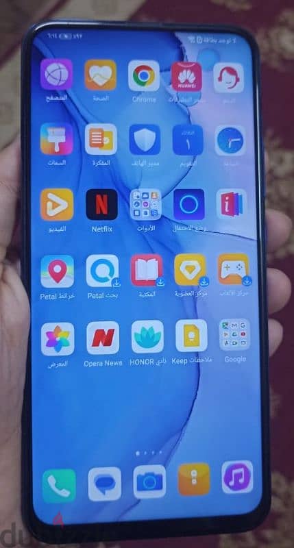 Honor 9X مستعمل بحالة ممتازة بدون عيوب كاميرا48 - ورامات6 - ومساحة128 1