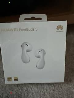 سماعة وايرليس Huawei free buds 5 جديدة متبرشمة 0