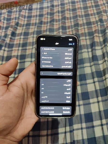 iPhone xs max 256 متعدل 15