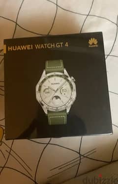 Hwauei watch GT 4 46mm Green | ساعة هواوي واتش GT 4