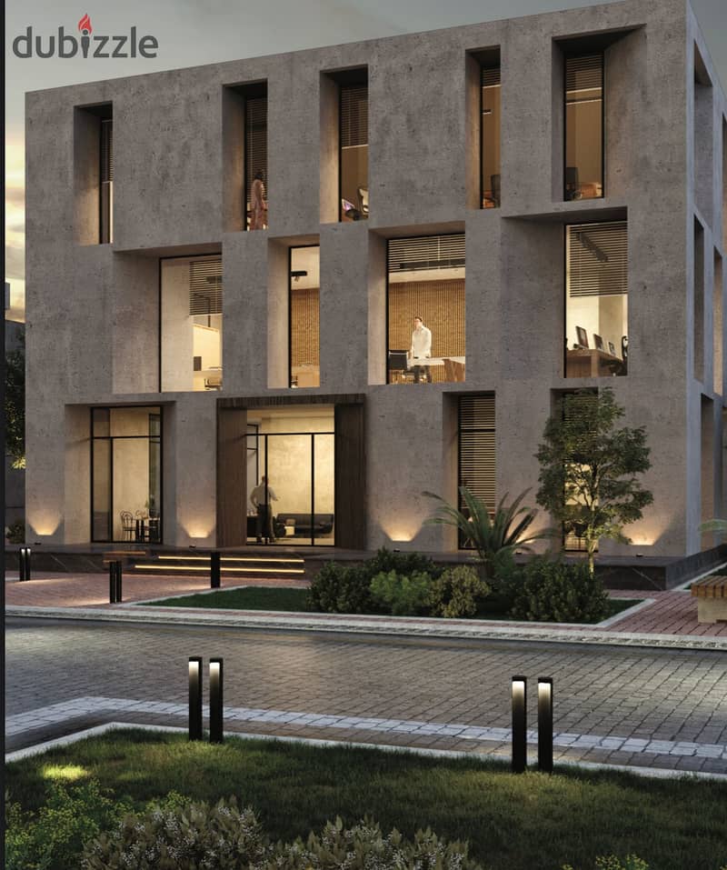 Own a villa in O West with a 400 sqm area and a 7-year installment plan, in a prime location directly on Wahat Road. 15