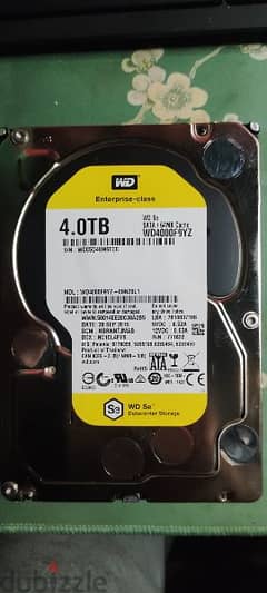 GOLD HDD 4 TB | هارد ويسترن جولد 4 تيرا 0