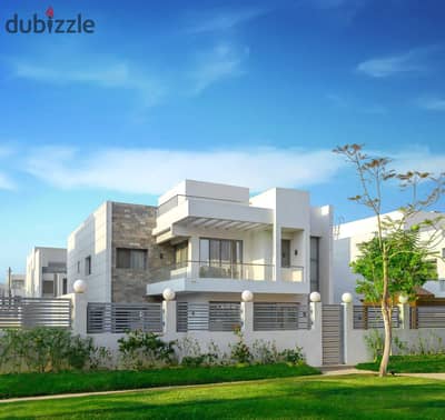 Villa 641 meters with landscape view for immediate sale in installments in Sheikh Zayed in front of Arkan Plaza