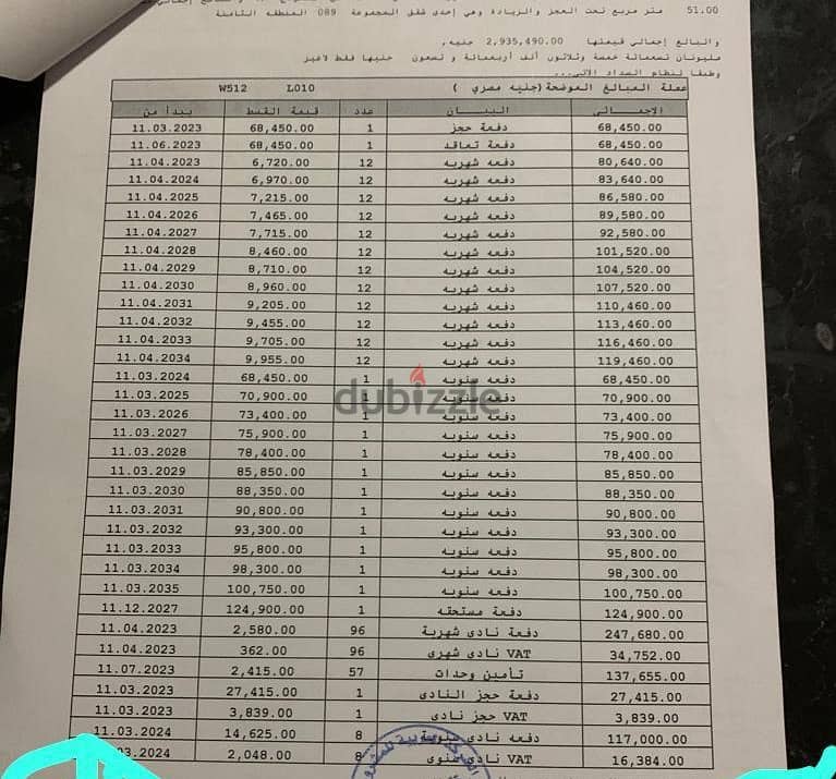 استوديو 51 م للبيع في مدينتي في B8 اقساط علي 12 سنه فيو مميز علي جاردن 1