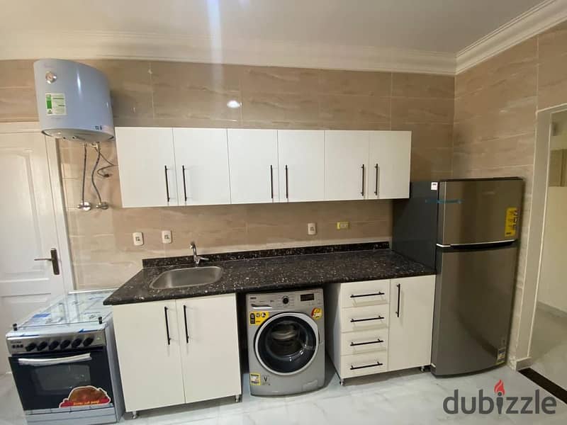 Furnished apartment for rent, 8th District, Sheikh Zayed, modern furniture 0