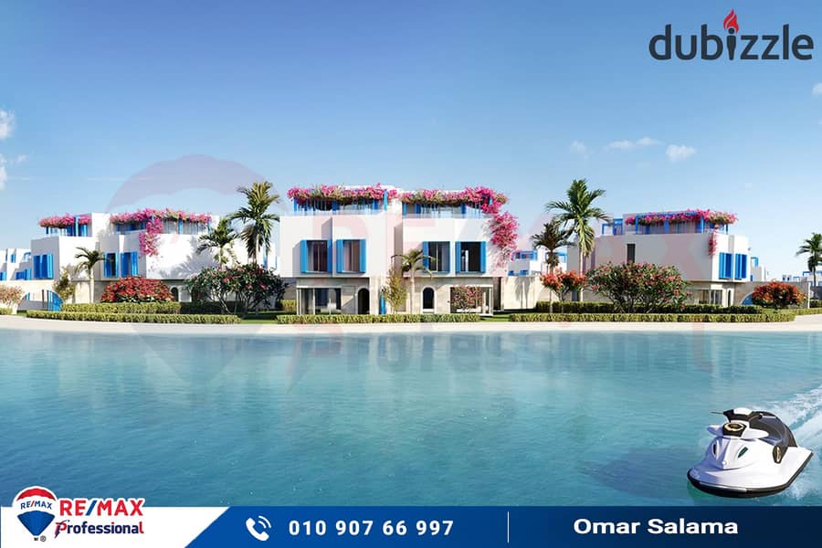 Own a townhouse (floating) in the heart of Ras El Hekma (NAIA BAY) and pay in installments over 9 years 2