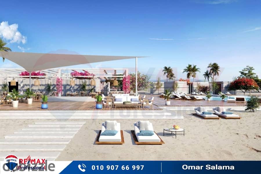 Own a townhouse (floating) in the heart of Ras El Hekma (NAIA BAY) and pay in installments over 9 years 9