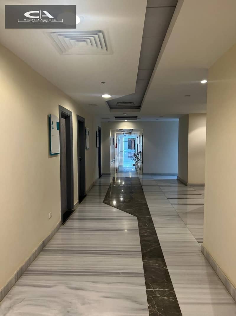 Clinic 47m with Ac's for rent in ozone medical center - New Cairo 0