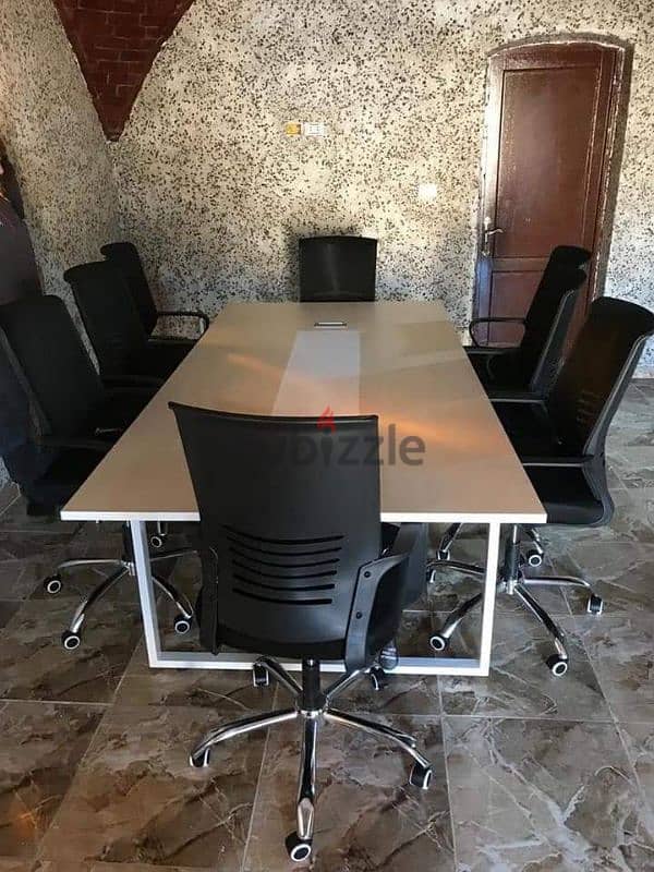 ترابيزة اجتماعات مودرن خشب MDF اسباني -meeting table 2