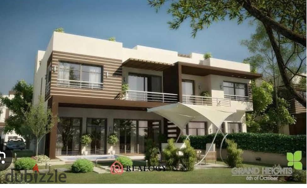 For sale, townhouse villa in Grand Heights Compound - Quadico, super luxury finishing, building 283 sqm, land 274 sqm 8