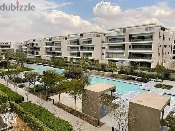 شقه بجاردن 122م للبيع باميز لوكيشن في ليك فيو Lake View  بسعر خيالي 6