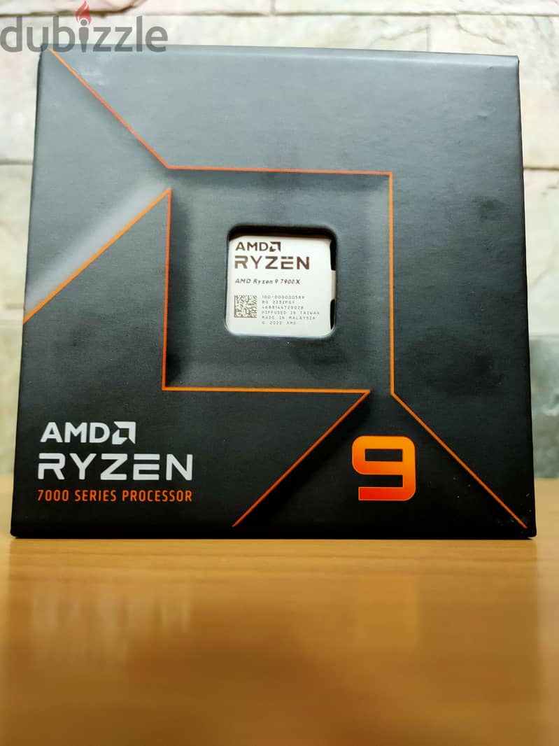 بروسيسور رايزن جديد Processor Ryzen 9 7900x 4