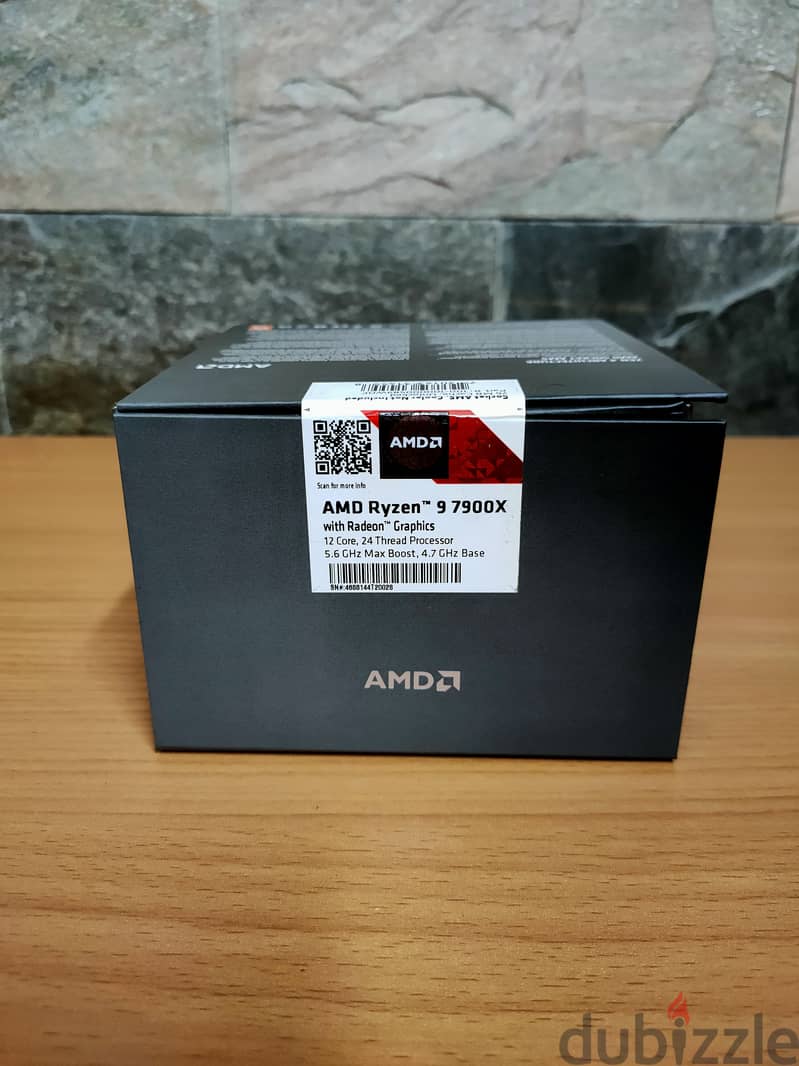 بروسيسور رايزن جديد Processor Ryzen 9 7900x 6